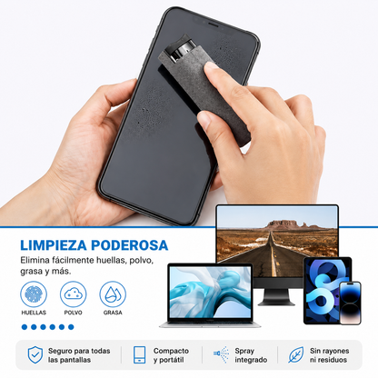 ScreenMist™ Pro 2-in-1 Portable Screen Cleaner